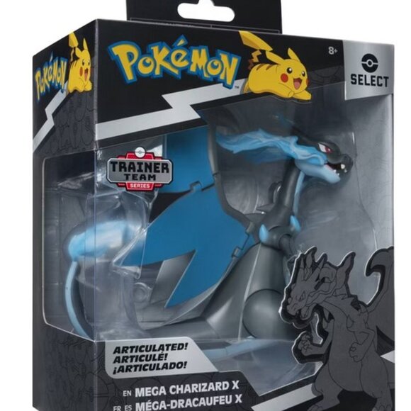 New in Box Pokemon Select Mega-Charizard 6" Exclusive Action Figure - Picture 3 of 7